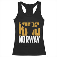 King Of Norway Football Racerback Tank Top Proud Norwegian Supporter Fan