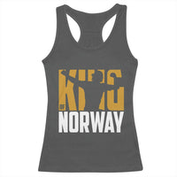 King Of Norway Football Racerback Tank Top Proud Norwegian Supporter Fan