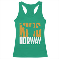 King Of Norway Football Racerback Tank Top Proud Norwegian Supporter Fan