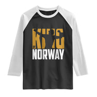 King Of Norway Football Raglan Shirt Proud Norwegian Supporter Fan