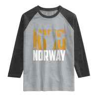 King Of Norway Football Raglan Shirt Proud Norwegian Supporter Fan