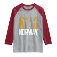 King Of Norway Football Raglan Shirt Proud Norwegian Supporter Fan