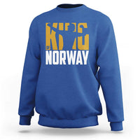 King Of Norway Football Sweatshirt Proud Norwegian Supporter Fan
