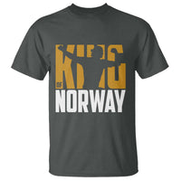 King Of Norway Football T Shirt Proud Norwegian Supporter Fan