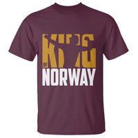 King Of Norway Football T Shirt Proud Norwegian Supporter Fan