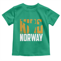 King Of Norway Football Toddler T Shirt Proud Norwegian Supporter Fan