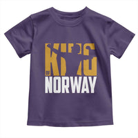 King Of Norway Football Toddler T Shirt Proud Norwegian Supporter Fan