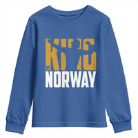 King Of Norway Football Youth Sweatshirt Proud Norwegian Supporter Fan