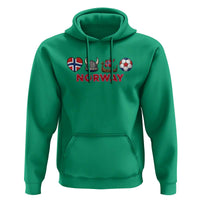 Norwegian Pride Hoodie Norway Soccer Football Supporter Gift