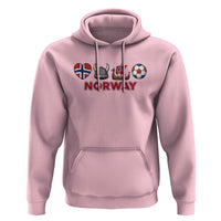 Norwegian Pride Hoodie Norway Soccer Football Supporter Gift