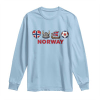 Norwegian Pride Long Sleeve Shirt Norway Soccer Football Supporter Gift