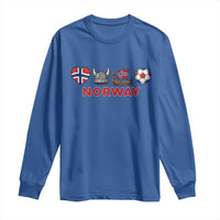 Norwegian Pride Long Sleeve Shirt Norway Soccer Football Supporter Gift