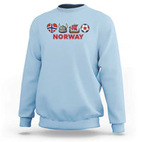 Norwegian Pride Sweatshirt Norway Soccer Football Supporter Gift
