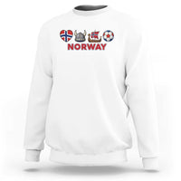 Norwegian Pride Sweatshirt Norway Soccer Football Supporter Gift