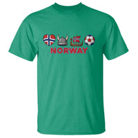 Norwegian Pride T Shirt Norway Soccer Football Supporter Gift