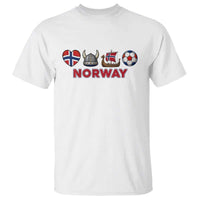 Norwegian Pride T Shirt Norway Soccer Football Supporter Gift