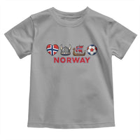 Norwegian Pride Toddler T Shirt Norway Soccer Football Supporter Gift