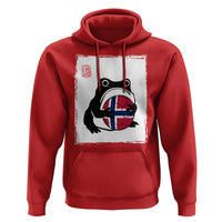 Grumpy Frog Norway Soccer Fan Hoodie Japanese Style Match Day