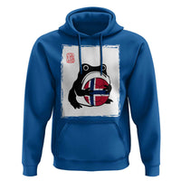 Grumpy Frog Norway Soccer Fan Hoodie Japanese Style Match Day