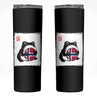 Grumpy Frog Norway Soccer Fan Skinny Tumbler Japanese Style Match Day