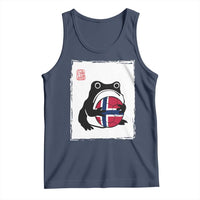 Grumpy Frog Norway Soccer Fan Tank Top Japanese Style Match Day