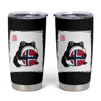 Grumpy Frog Norway Soccer Fan Tumbler Cup Japanese Style Match Day
