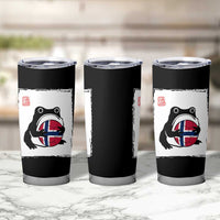 Grumpy Frog Norway Soccer Fan Tumbler Cup Japanese Style Match Day
