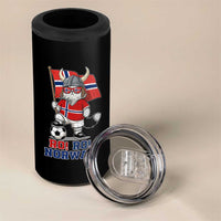 Ro Ro Norway 4 in 1 Can Cooler Tumbler Norwegian Pride Cat Lover Norway Flag Gift