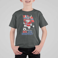 Ro Ro Norway T Shirt For Kid Norwegian Pride Cat Lover Norway Flag Gift