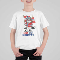 Ro Ro Norway T Shirt For Kid Norwegian Pride Cat Lover Norway Flag Gift