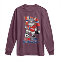 Ro Ro Norway Long Sleeve Shirt Norwegian Pride Cat Lover Norway Flag Gift