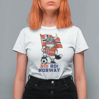 Ro Ro Norway T Shirt For Women Norwegian Pride Cat Lover Norway Flag Gift