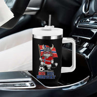 Ro Ro Norway Tumbler With Handle Norwegian Pride Cat Lover Norway Flag Gift