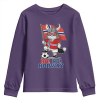 Ro Ro Norway Youth Sweatshirt Norwegian Pride Cat Lover Norway Flag Gift