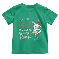 Funny Christmas Ballet Cat Lover Toddler T Shirt Dear Santa It Was Not Me - Wonder Print Shop