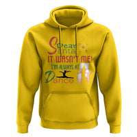 Funny Christmas Ballet Dancer Gift Hoodie Dear Santa It Was Not Me - Wonder Print Shop