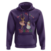 Christmas Ballet Reindeer Hoodie Dancer Is My Favorite Reindeer Gift - Wonder Print Shop