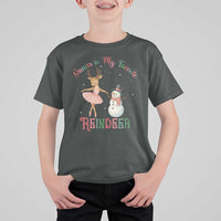 Christmas Ballet Reindeer T Shirt For Kid Dancer Is My Favorite Reindeer Gift - Wonder Print Shop