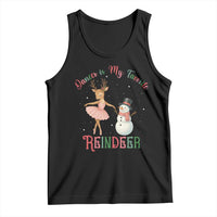 Christmas Ballet Reindeer Tank Top Dancer Is My Favorite Reindeer Gift - Wonder Print Shop