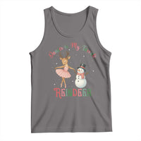 Christmas Ballet Reindeer Tank Top Dancer Is My Favorite Reindeer Gift - Wonder Print Shop