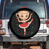 Funny Christmas Spare Tire Cover Ballerina Cappuccino Brainrot Meme Gift - Wonder Print Shop
