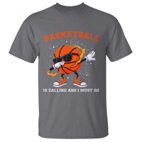 Funny Dabbing Basketball Is Calling And I Must Go T Shirt Gift For Player - Wonder Print Shop