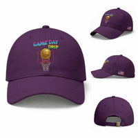 Game Day Drip Baseball Cap Funny Basketball Lover Street Style Design