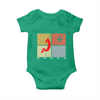Hoops Life Baby Onesie Retro Basketball Dunk Silhouette - Wonder Print Shop