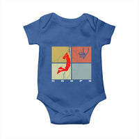 Hoops Life Baby Onesie Retro Basketball Dunk Silhouette - Wonder Print Shop