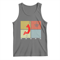 Hoops Life Tank Top Retro Basketball Dunk Silhouette - Wonder Print Shop