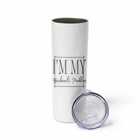 Funny Im My Husbands Problem Wife Skinny Tumbler Marriage Couple Gift