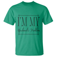 Funny Im My Husbands Problem Wife T Shirt Marriage Couple Gift