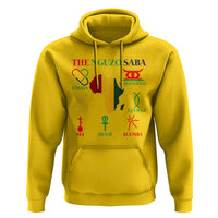 Nguzo Saba Seven Principles Hoodie Festival Of Lights African Heritage Gift - Wonder Print Shop