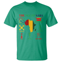 Nguzo Saba Seven Principles T Shirt Festival Of Lights African Heritage Gift - Wonder Print Shop